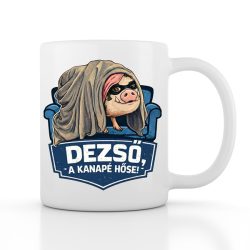Dezső a hős bögre